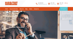 Desktop Screenshot of habitatinsurance.com